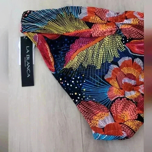 LA BLANCA | Women's Standard Banded Hipster Sunlit Soiree Bikini Bottoms - Picture 5 of 6